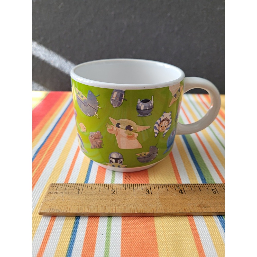 Galerie Star Wars Grogu Green Ceramic Coffee Mug 12 oz Dishwasher Microwave Safe